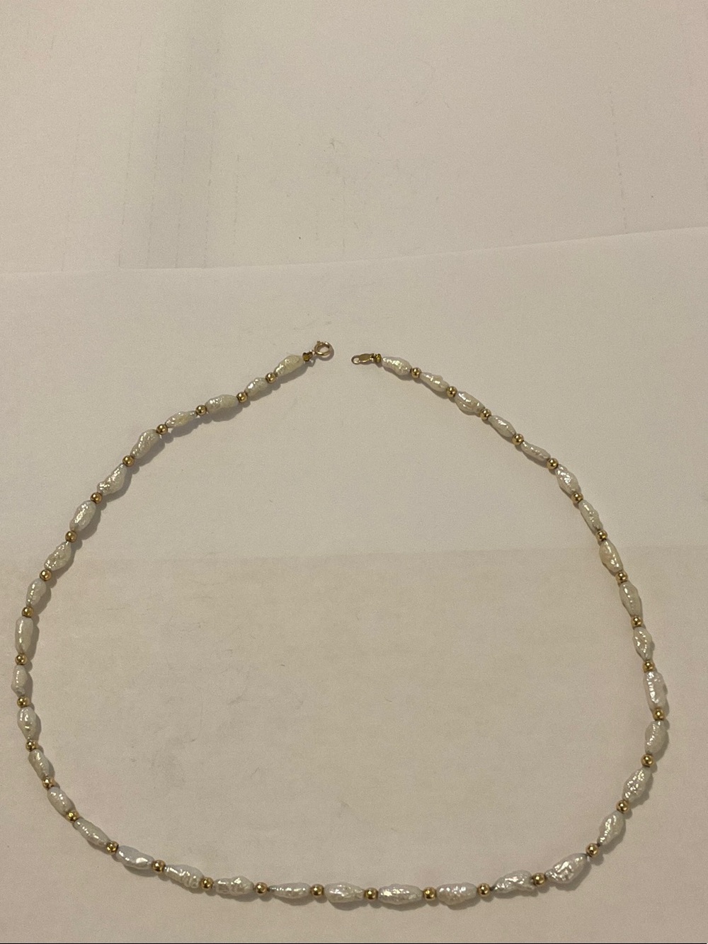 14K mother of pearl Necklace